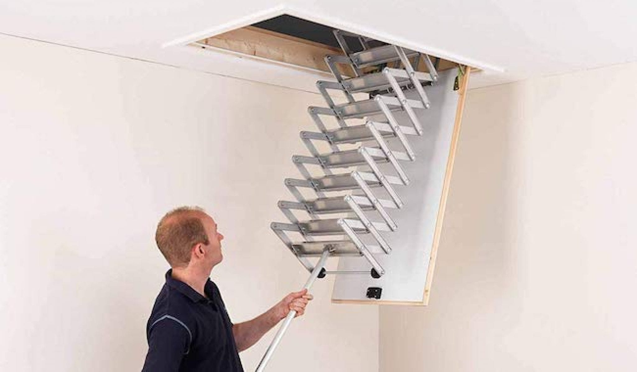 Loft ladder installation process